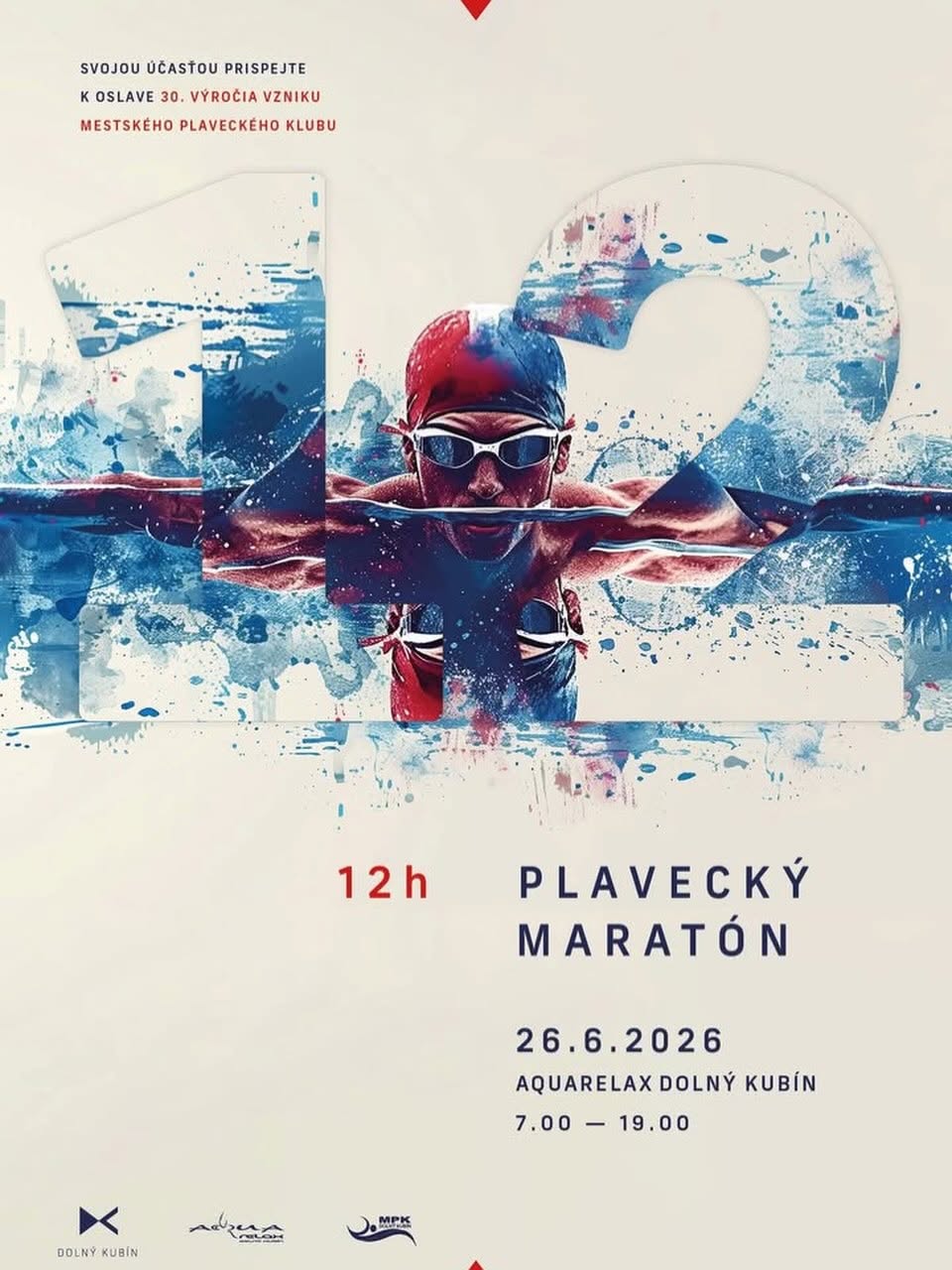 12h plavecký maratón
