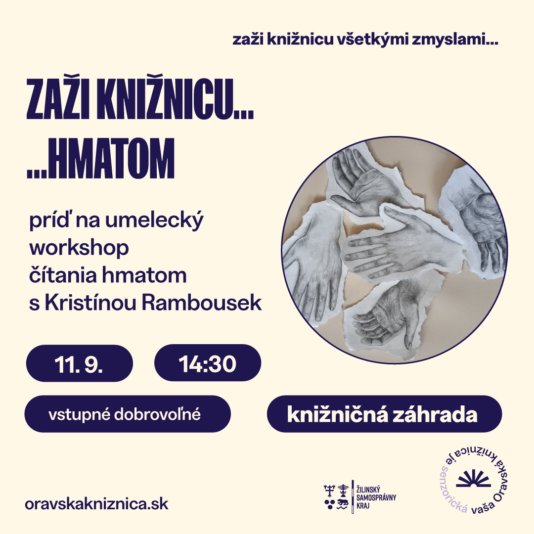 Zaži knižnicu hmatom