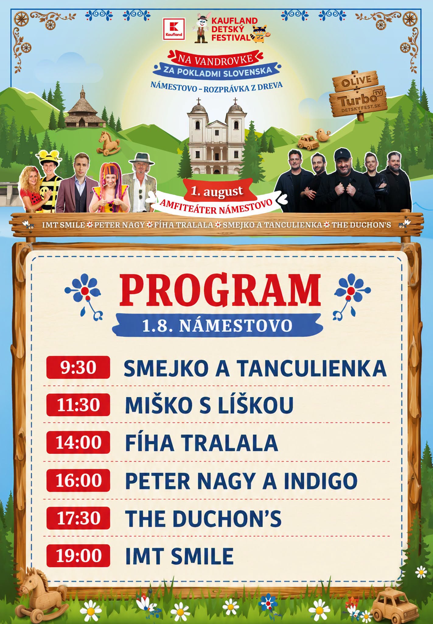 Kaufland Detský festival v Námestove