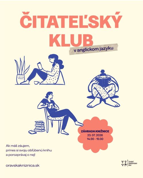 Čitateľský klub v anglickom jazyku